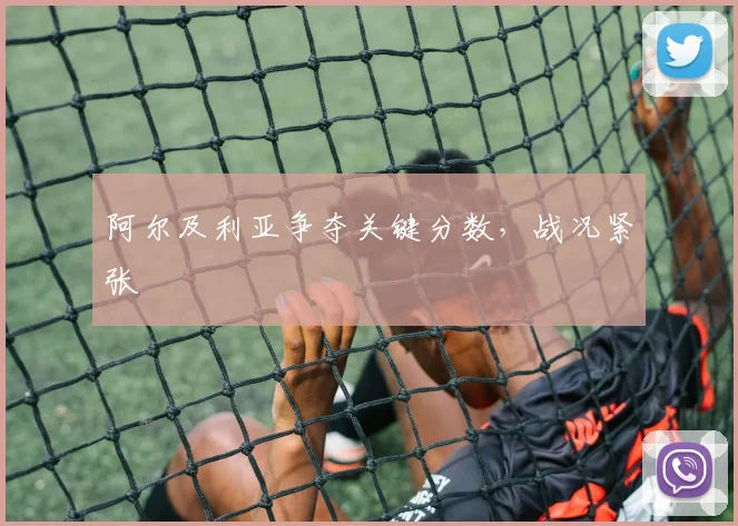 阿尔及利亚争夺关键分数，战况紧张